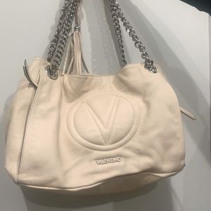 Mario Valentino Milk Tote Bag